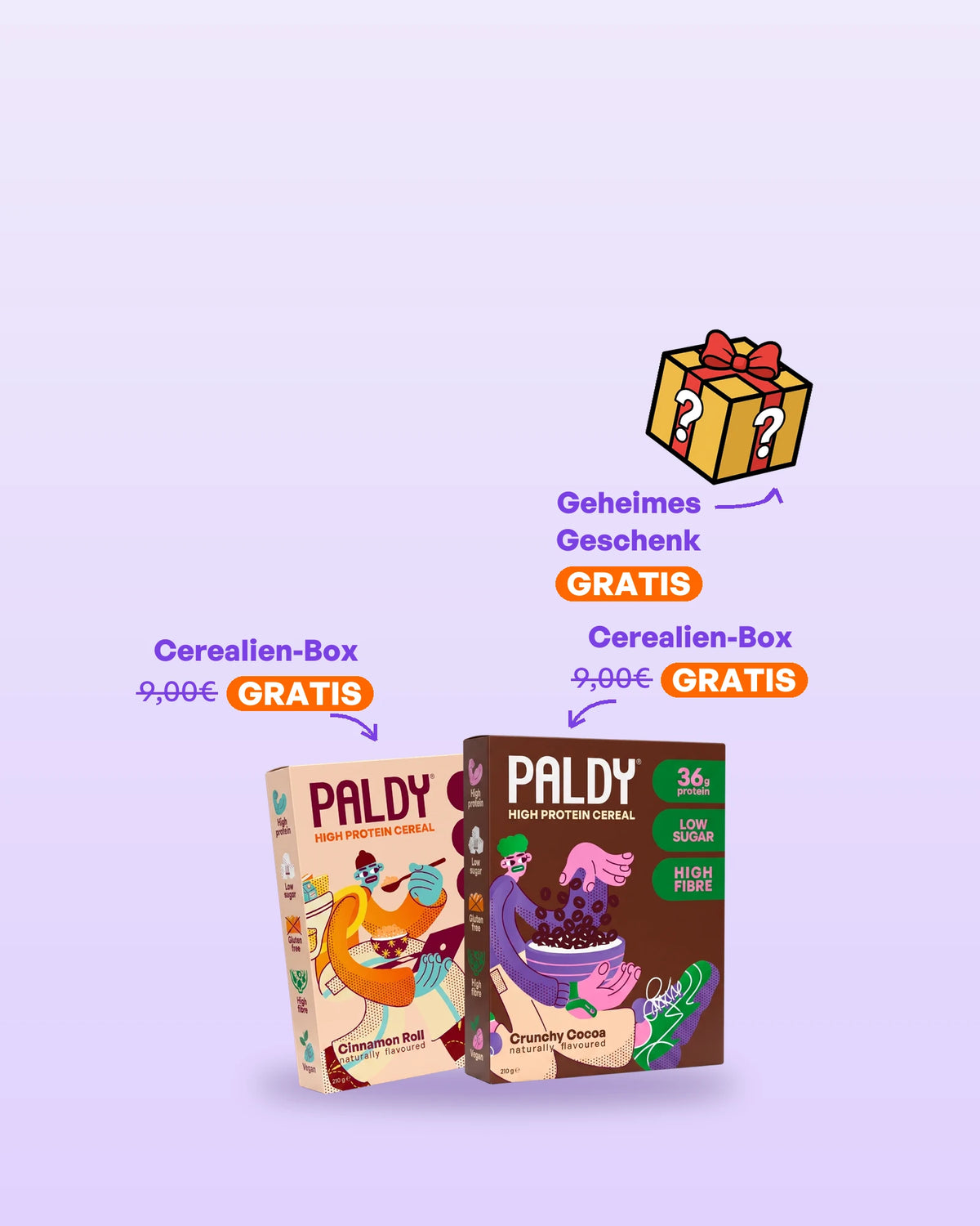 Paldy 8 pack free gifts, one-time purchase (de)